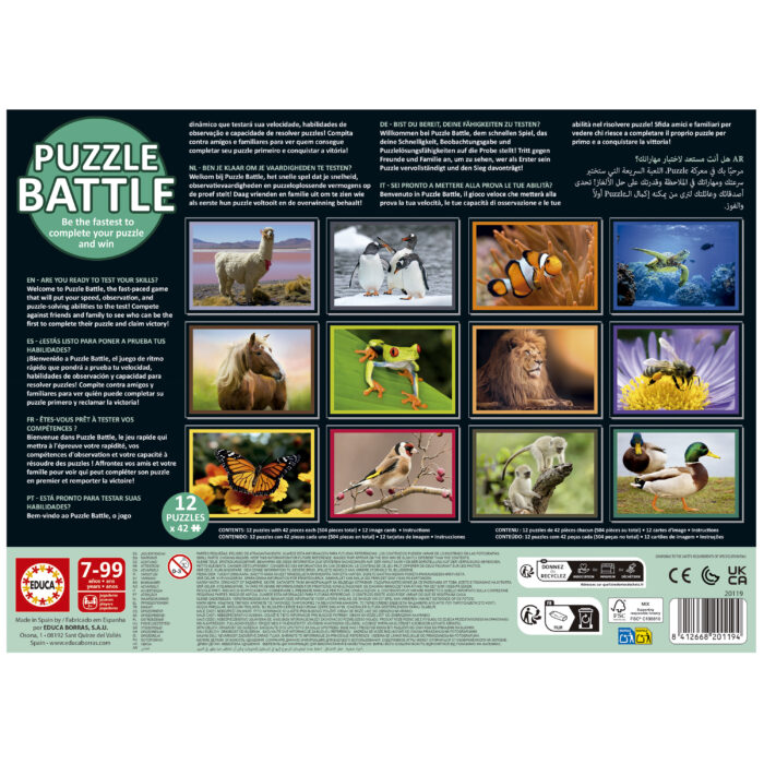 Puzzle Battle Natura