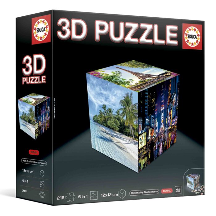 Travel Puzzle 3D