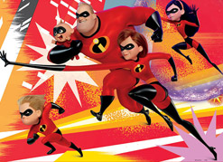 puzzle los increibles